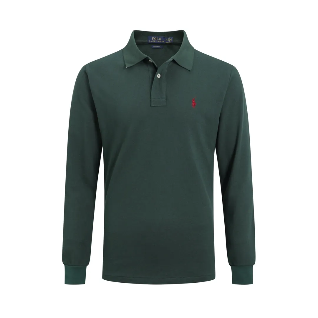 P190 Ralph Lauren polo pony logo long-sleeved polo shirt Item number: 9921 Color chart